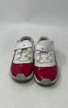 Load image into Gallery viewer, Nike Kids Air Jordan 11 CMFT CZ0905-116 Red White Sneaker Shoes Size 11C
