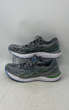 Load image into Gallery viewer, Asics Mens Gel Cumulus 23 1011B012 Gray Green Lace-Up Sneaker Shoes Size 11.5
