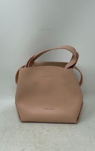 Load image into Gallery viewer, Macghee Womens Blush Pink Leather Inner Pocket Top Handle Shoulder Handbag
