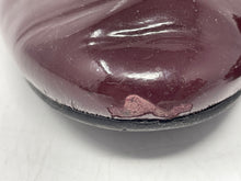 Load image into Gallery viewer, Authentic Prada Womens Burgundy Patent Leather Derby Shoes Size EUR 37 Damaged
