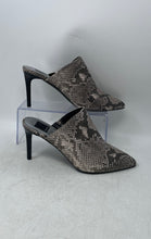 Load image into Gallery viewer, Dolce Vita Womens Multicolor Snake Print Pointed Toe Slip-On Mule Heels Size 9
