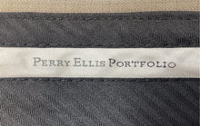 Load image into Gallery viewer, Perry Ellis Portfolio Mens Beige Flat Front Pockets Dress Pants Size 40X30

