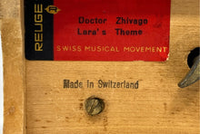 Load image into Gallery viewer, Reuge Swiss Movement Little Girl And Bird Bozeman Musical Box
