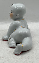 Load image into Gallery viewer, White Chinese Decorative Porcelain Crawling Baby Boy Statue Figurine
