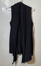 Load image into Gallery viewer, Zara Basic Womens Black Sleeveless Open Front Vest Size Small With Tag
