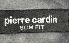 Load image into Gallery viewer, Pierre Cardin Mens Gray Long Sleeve Slim Fit Pockets Collared Dress Shirt Size S
