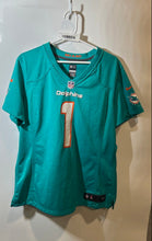 Load image into Gallery viewer, Nike Mens Aqua NFL Miami Dolphins Tua Tagovailoa #1 Football Jersey Size XL
