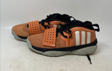 Load image into Gallery viewer, Adidas Mens Dame 8 Extply IF1515 Orange Low Top Lace-Up Sneakers Shoes Size 9
