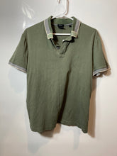 Load image into Gallery viewer, Boss Mens Green Mercerised Short Sleeve Spread Collar Golf Polo Shirt Size M
