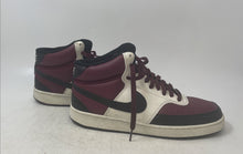 Load image into Gallery viewer, Nike Mens Court Vision Mid NN DN3577-600 Burgundy Black Sneaker Shoes Size 9
