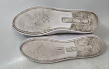 Load image into Gallery viewer, Michael Kors Womens Keaton White Gray Monogram Slip-On Sneakers Shoes Size 9M
