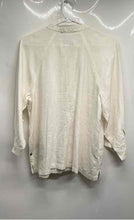 Load image into Gallery viewer, Tommy Hilfiger Womens White 3/4 Sleeve Button Front Blouse Top Size M
