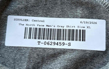 Load image into Gallery viewer, The North Face Womens Gray V-Neck Long Sleeve Activewear Pullover T-Shirt Sz XL
