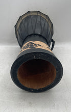 Load image into Gallery viewer, Tribal Djembe Carved Design Percussion Bongo Hand Drum Circle Instrument

