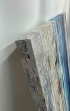 Load image into Gallery viewer, Wall Hanging Home Decor Blue Abstract Engraved Framed Art Painting
