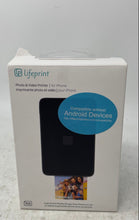 Load image into Gallery viewer, Lifeprint LP001-2 Black 2X3 Portable Photo Video Mobile Printer Not Tested

