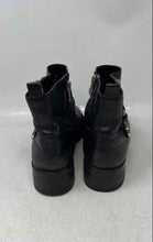 Load image into Gallery viewer, Vince Camuto Womens Warby Black Leather Round Toe Ankle Biker Boots Size 9M
