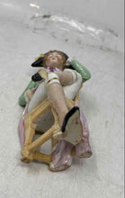 Load image into Gallery viewer, Ceramic Home Decor Men Prince Seated Chair Hand Gesture Collectible Figurine
