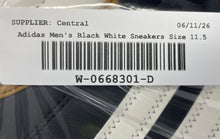 Load image into Gallery viewer, Adidas Mens Hoops 4.0 Mid JQ5357 Black White Mid Top Sneakers Shoes 11.5 W/Tags
