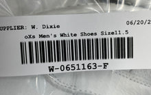 Load image into Gallery viewer, O.X.S. Womens Woobie White Front Zipper Low Top Round Toe Sneakers Shoes Sz 11.5

