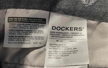 Load image into Gallery viewer, Dockers Mens Gray Classic Fit Straight Leg Dress Pants Size 46X30 With Tag
