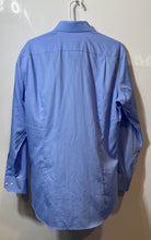 Load image into Gallery viewer, Vince Camuto Mens Blue Collared Slim Fit Long Sleeve Dress Shirt Size 15 1/2
