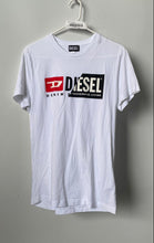 Load image into Gallery viewer, Diesel Mens White Short Sleeve Crew Neck Pullover T-Shirt Size Large
