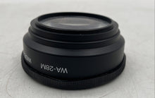 Load image into Gallery viewer, Black WA-28mm Manual Focus Wide Angle Converter Lens With Case
