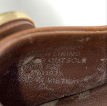 Load image into Gallery viewer, Authentic Tory Burch Womens Minnie Travel Brown Ballet Flats Size 7M Damaged
