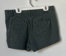 Load image into Gallery viewer, GAP Womens Green Blue Printed Pockets Stretch Chino Short Size 0
