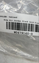 Load image into Gallery viewer, Nike Kids Air Jordan 1 Mid Black Gold Mid Top Lace-Up Sneaker Shoes Size 6.5Y
