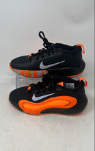 Load image into Gallery viewer, Nike Kids IsoFly FN4384-009 Black Orange Lace-Up Basketball Shoes Size 1.5Y
