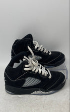 Load image into Gallery viewer, Nike Boys Air Jordan 5 Retro OG HF3978-001 Black Gray Sneakers Shoes Size 12C
