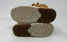 Load image into Gallery viewer, Timberland Baby Boys Brown Leather Round Toe Hook And Loop Ankle Boots Size 9.5
