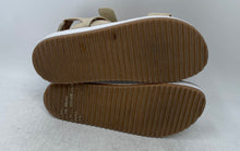 Load image into Gallery viewer, Lucky Brand Womens Iadan Beige Hook &amp; Loop Platform Slingback Sandals Size 7.5M
