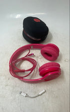 Load image into Gallery viewer, Beats By Dr. Dre Solo HD Pink Foldable On-Ear Wired Headphones In Case Untested
