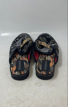 Load image into Gallery viewer, Meijiana Mens Multicolor Paisley Print Round Toe Slip-On Mule Slippers Size 11
