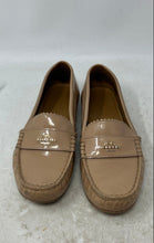 Load image into Gallery viewer, Coach Womens Odette Beige Leather Slip-On Moc Toe Loafer Flats Size 7.5 B
