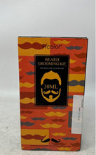 Load image into Gallery viewer, Frcolor Orange Mustache Pattern Personal Care Beard Grooming Kit 30ML
