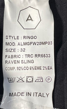 Load image into Gallery viewer, Too Fast To Live Mens Black Denim Dark Wash Pockets Skinny Leg Jeans Size 32

