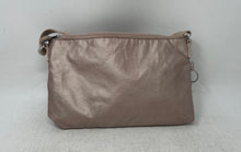 Load image into Gallery viewer, Kipling Womens Mikaela Pink Monkey Charm Adjustable Strap Zip Top Crossbody Bag
