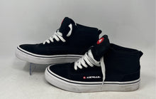 Load image into Gallery viewer, AirWalk Mens Ollie CW06511M Black White Leather Mid Top Sneakers Shoes Size 8
