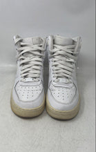 Load image into Gallery viewer, Nike Kids Air Force 1 High 07 White Leather Lace-Up Sneaker Shoes Size 6.5Y
