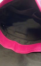 Load image into Gallery viewer, BCBGeneration Womens Pink Croc Embossed Leather Adjustable Strap Shoulder Bag
