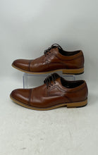 Load image into Gallery viewer, Stacy Adams Mens Dickinson Brown Leather Cap Toe Oxford Dress Shoes Size 10.5M

