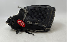 Load image into Gallery viewer, Rawlings Black Left-Hand Throw Slow Pitch Sports Softball Baseball Glove
