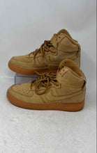Load image into Gallery viewer, Nike Boys Air Force 1 High 922066-203 Brown Lace-Up Sneaker Shoes Size 5.5Y
