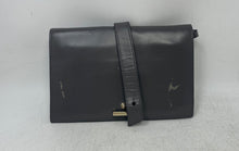 Load image into Gallery viewer, Cole Haan Womens Gray Leather Foldable Lined Large Clutch Bag With Coin Wallet
