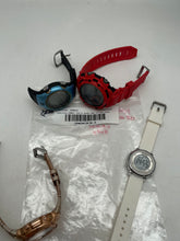 Load image into Gallery viewer, Armitron,SKMEI, Bally Women-Men Silver Tone Watches 4 Pcs
