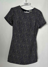 Load image into Gallery viewer, Trafaluc By Zara Womens Blue Printed Short Sleeve Pockets One-Piece Romper Sz M
